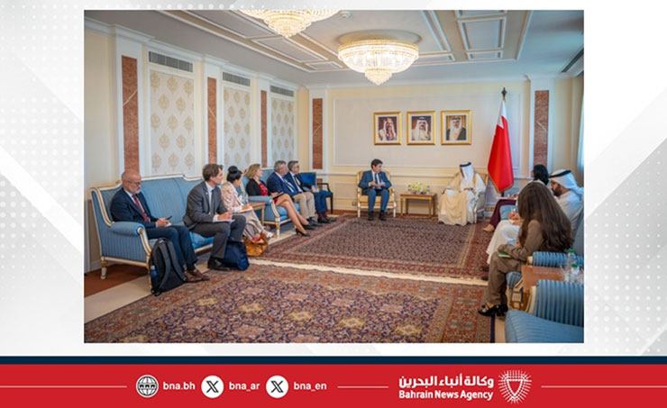 وزير الخارجية يستقبل مجموعة الصداقة الفرنسية - الخليجية