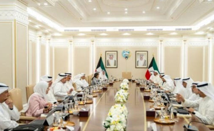 الوزراء الكويتي: نرحب باتفاق أميركا وإيران.. وندعم جهود تسوية الخلافات الكويت: التفاهم بين طهران وواشنطن خطوة مهمة لمعالجة القضايا العالقة