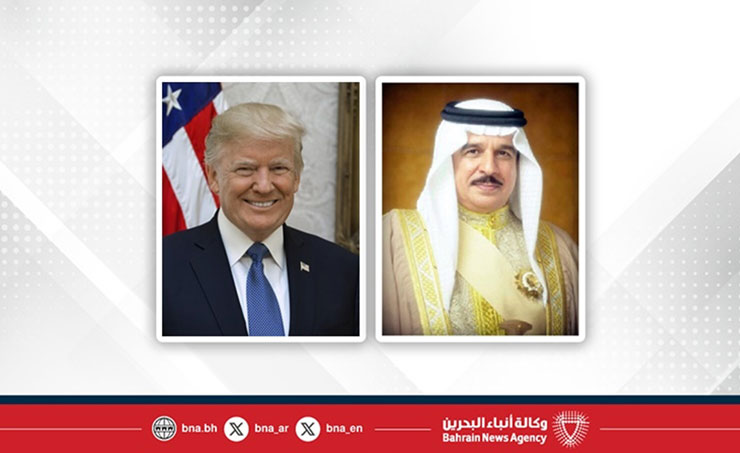 جلالة الملك المعظم يهنئ رئيس الولايات المتحدة الأمريكية بذكرى الاستقلال