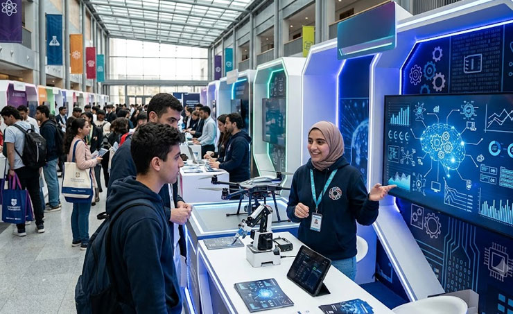 معارض الجامعات.. تسويق العلوم الذكية